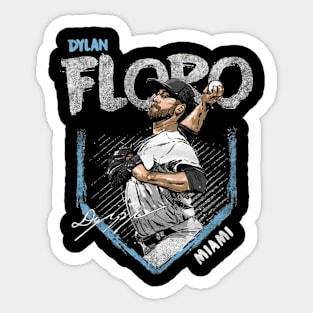 dylan floro base Sticker